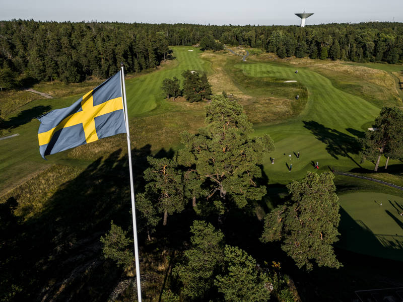 18 hålsbanan stängd för säsongen